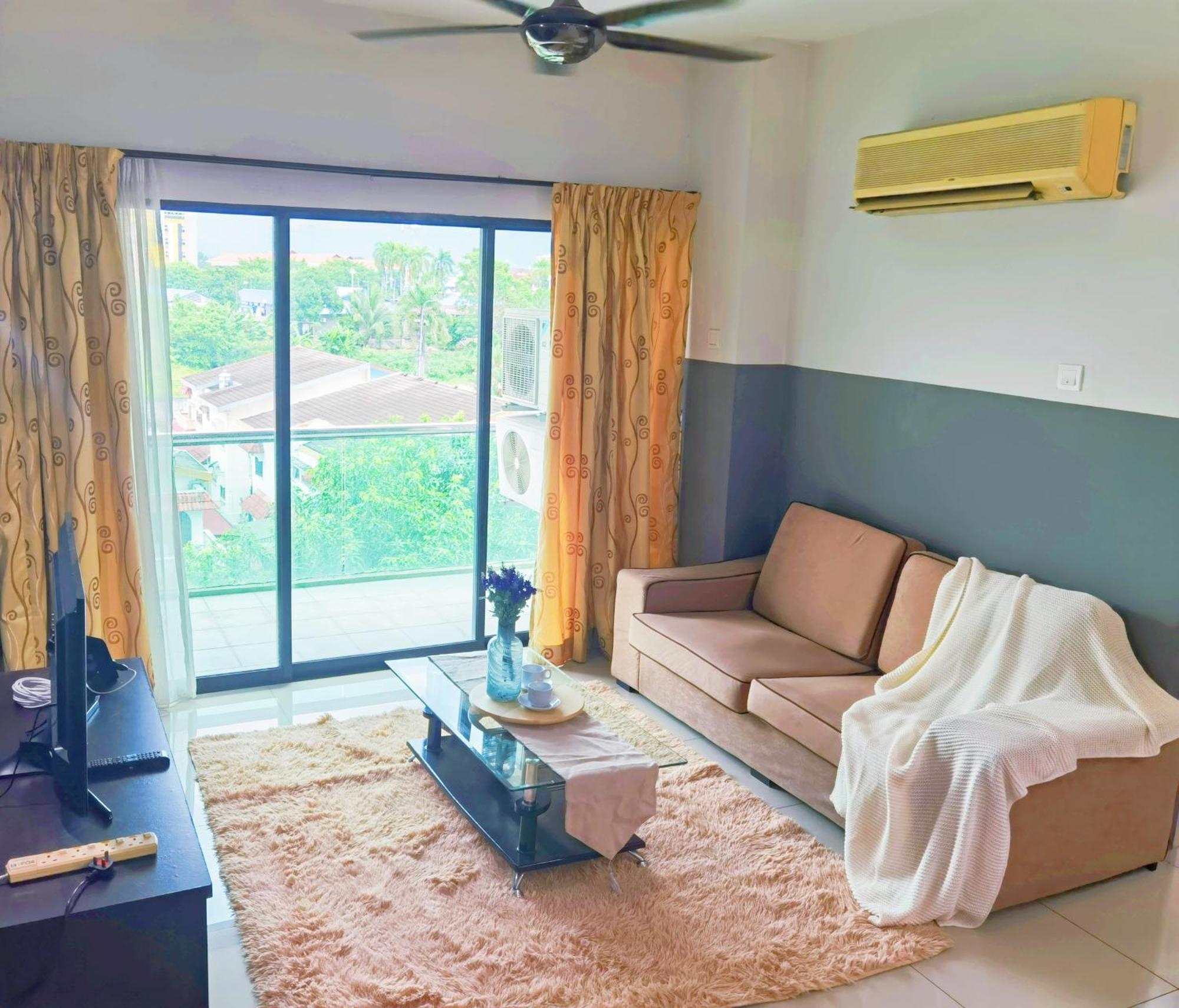 Kinta Riverfront Ipoh, Fully Air-con Pangsapuri